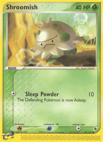 Shroomish, kortbilde fra pokemontcg.io