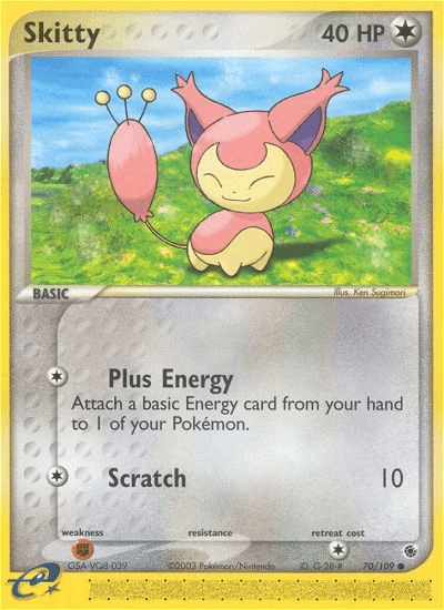 Skitty, kortbilde fra pokemontcg.io