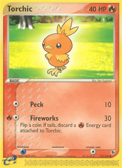 Torchic, kortbilde fra pokemontcg.io
