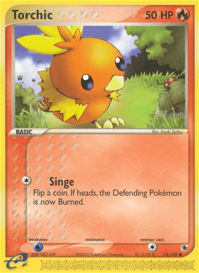 Torchic, kortbilde fra pokemontcg.io