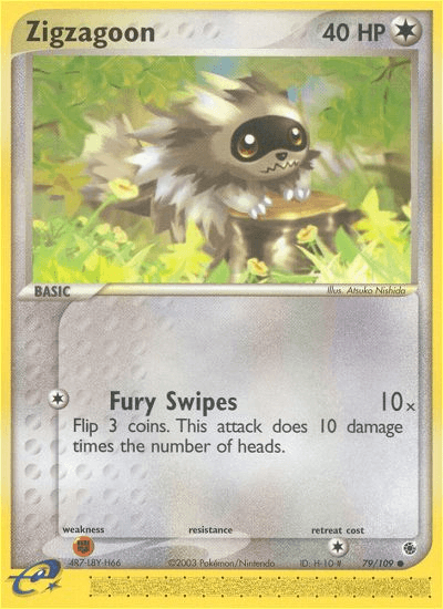 Zigzagoon, kortbilde fra pokemontcg.io