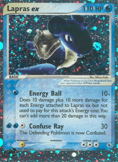 Lapras ex, kortbilde fra pokemontcg.io