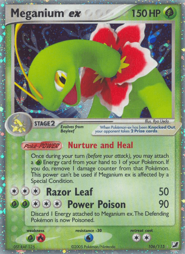 Meganium ex, kortbilde fra pokemontcg.io