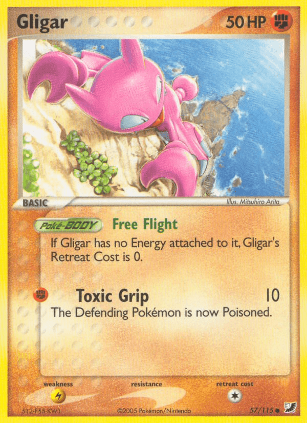 Gligar, kortbilde fra pokemontcg.io