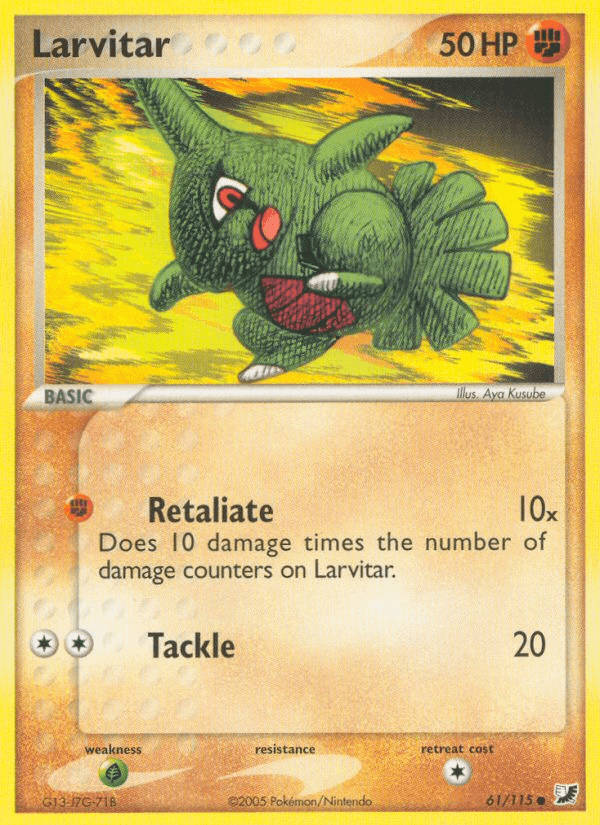 Larvitar, kortbilde fra pokemontcg.io