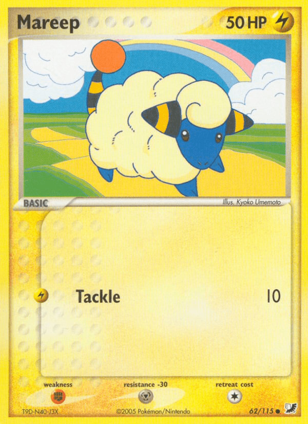 Mareep, kortbilde fra pokemontcg.io