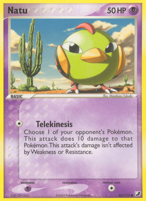 Natu, kortbilde fra pokemontcg.io