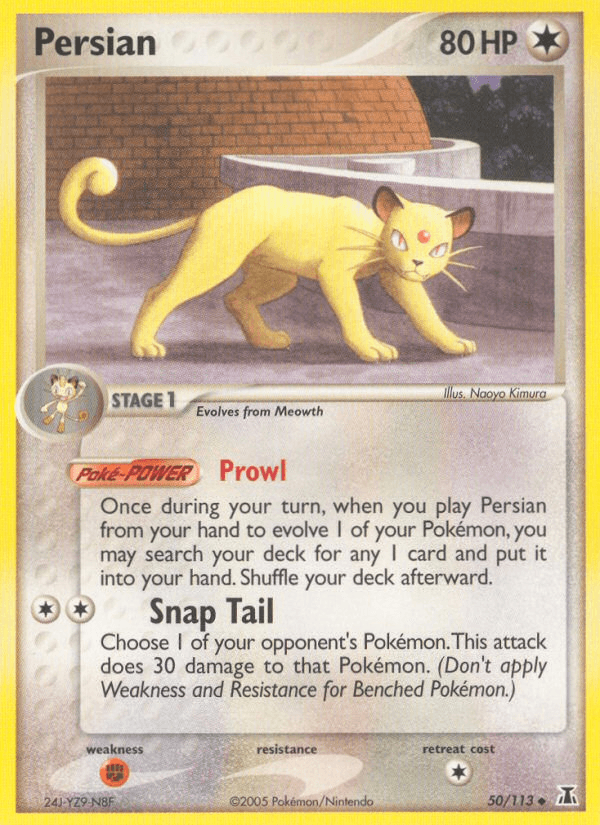 Persian, kortbilde fra pokemontcg.io