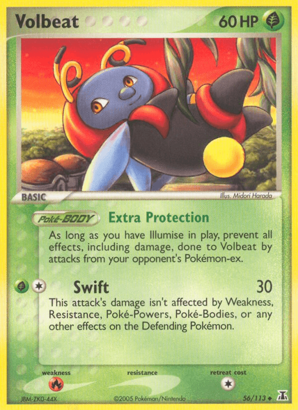 Volbeat, kortbilde fra pokemontcg.io