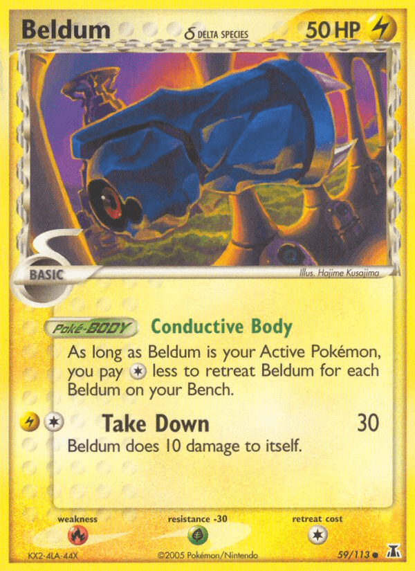Beldum δ, kortbilde fra pokemontcg.io