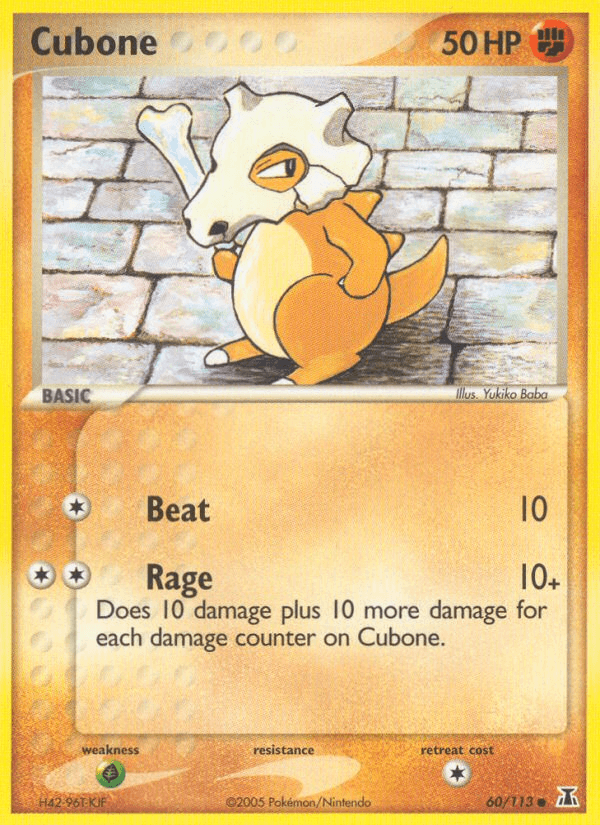 Cubone, kortbilde fra pokemontcg.io