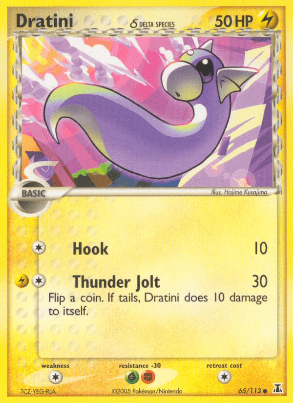 Dratini δ, kortbilde fra pokemontcg.io