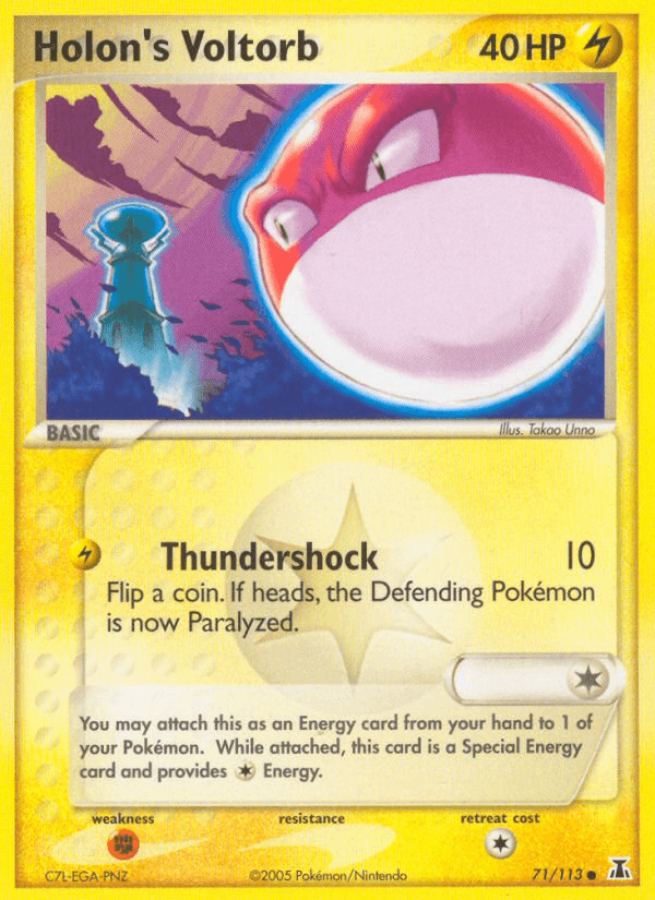 Holon's Voltorb, kortbilde fra pokemontcg.io