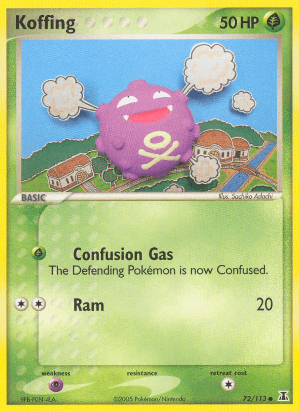 Koffing, kortbilde fra pokemontcg.io