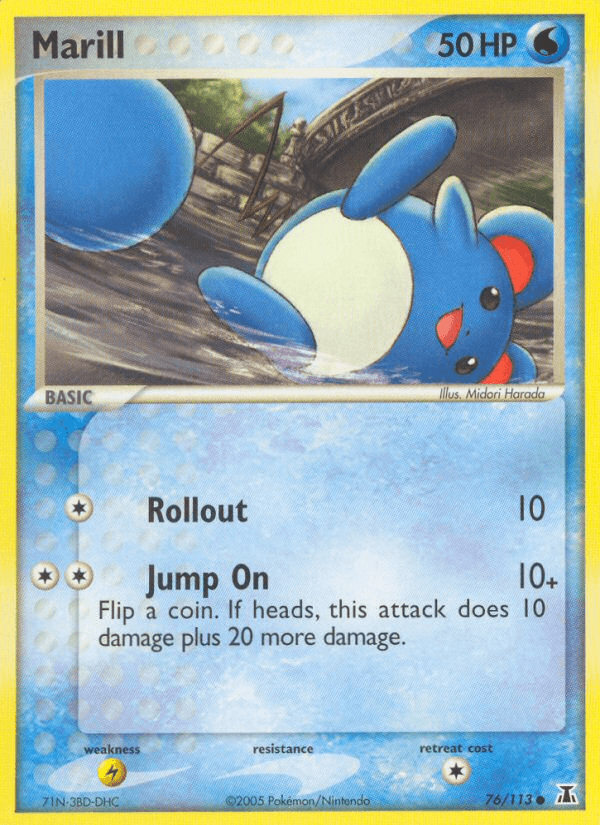 Marill, kortbilde fra pokemontcg.io