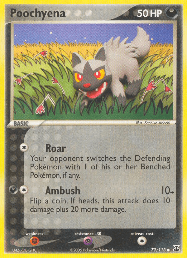 Poochyena, kortbilde fra pokemontcg.io