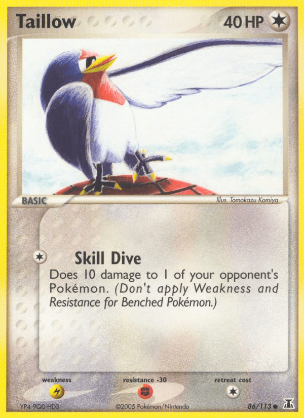 Taillow, kortbilde fra pokemontcg.io