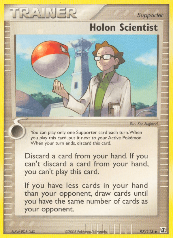 Holon Scientist, kortbilde fra pokemontcg.io