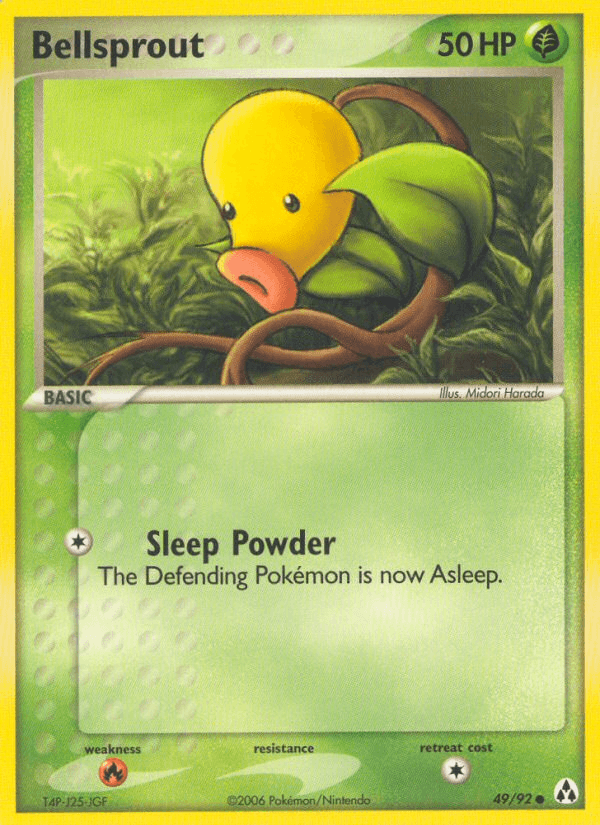 Bellsprout, kortbilde fra pokemontcg.io