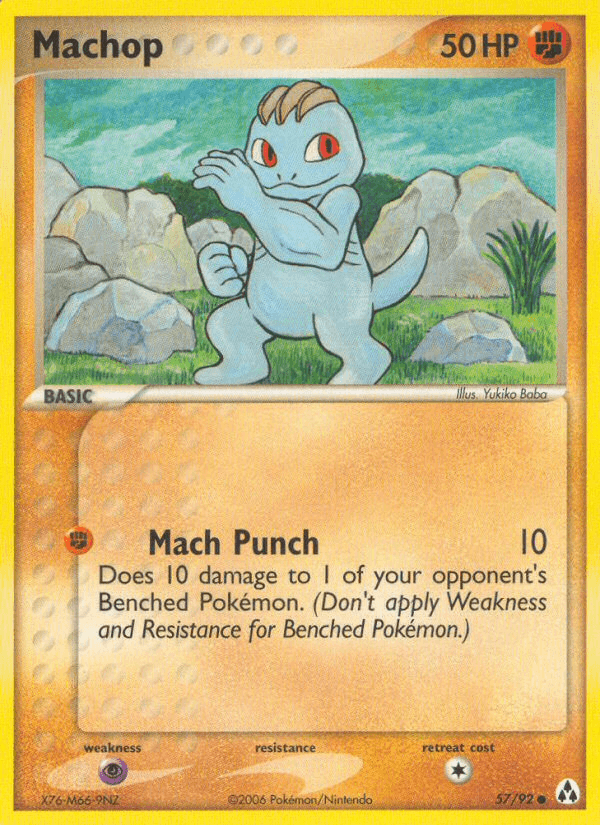Machop, kortbilde fra pokemontcg.io