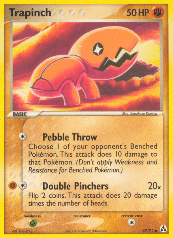 Trapinch, kortbilde fra pokemontcg.io