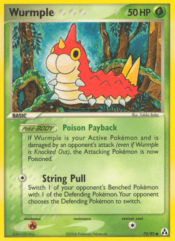 Wurmple, kortbilde fra pokemontcg.io