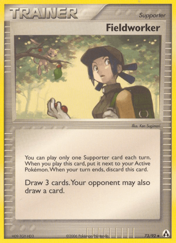 Fieldworker, kortbilde fra pokemontcg.io