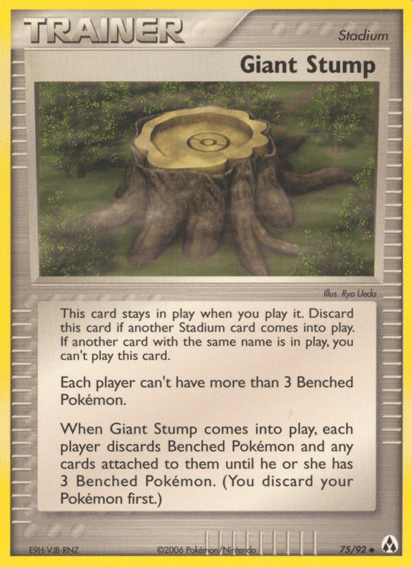 Giant Stump, kortbilde fra pokemontcg.io