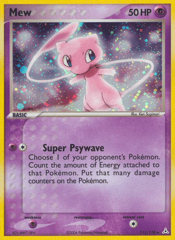 Mew, kortbilde fra pokemontcg.io