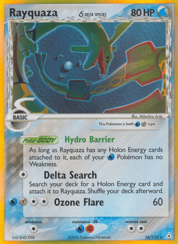 Rayquaza δ, kortbilde fra pokemontcg.io