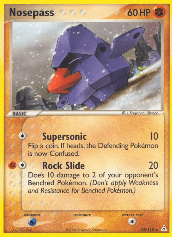 Nosepass, kortbilde fra pokemontcg.io