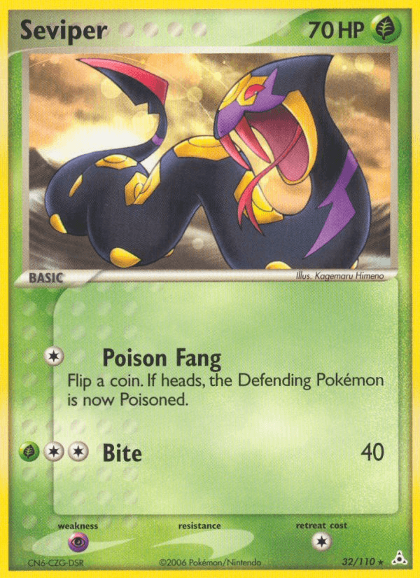 Seviper, kortbilde fra pokemontcg.io