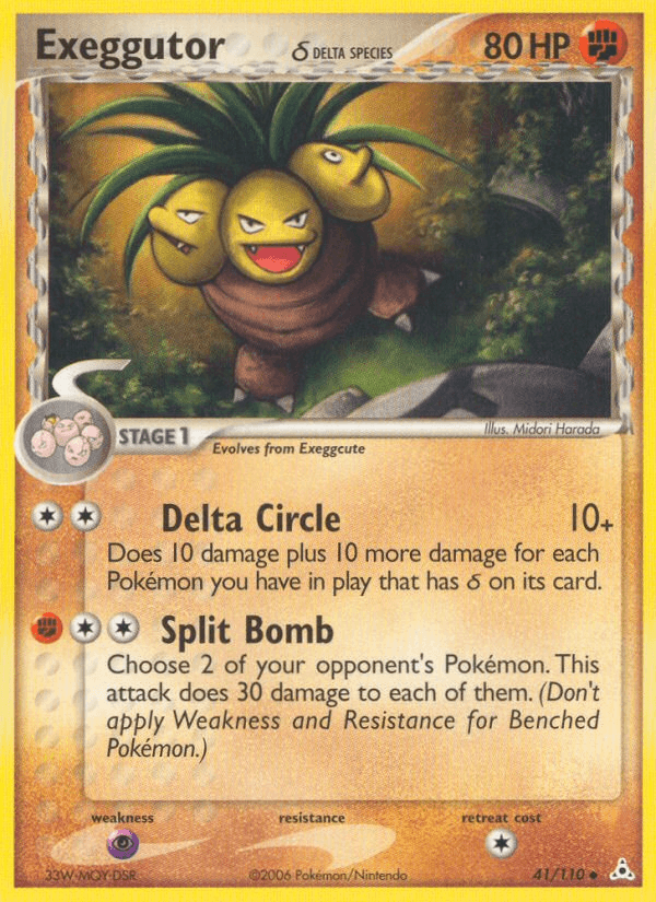 Exeggutor δ, kortbilde fra pokemontcg.io
