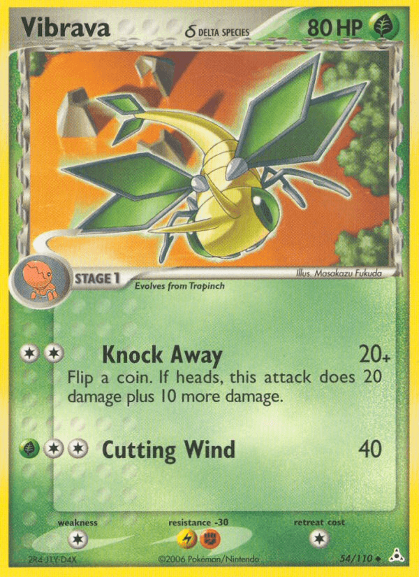 Vibrava δ, kortbilde fra pokemontcg.io