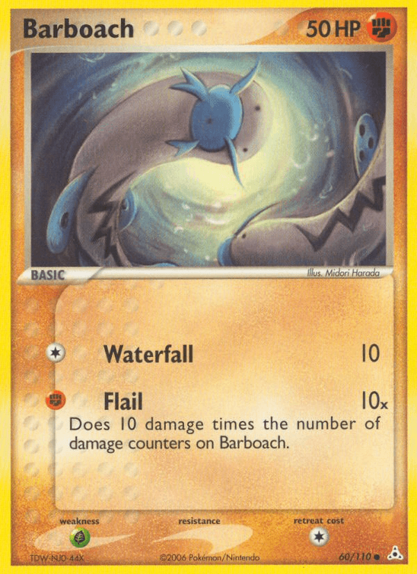 Barboach, kortbilde fra pokemontcg.io