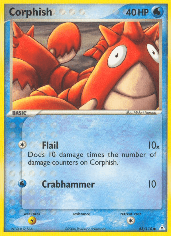 Corphish, kortbilde fra pokemontcg.io