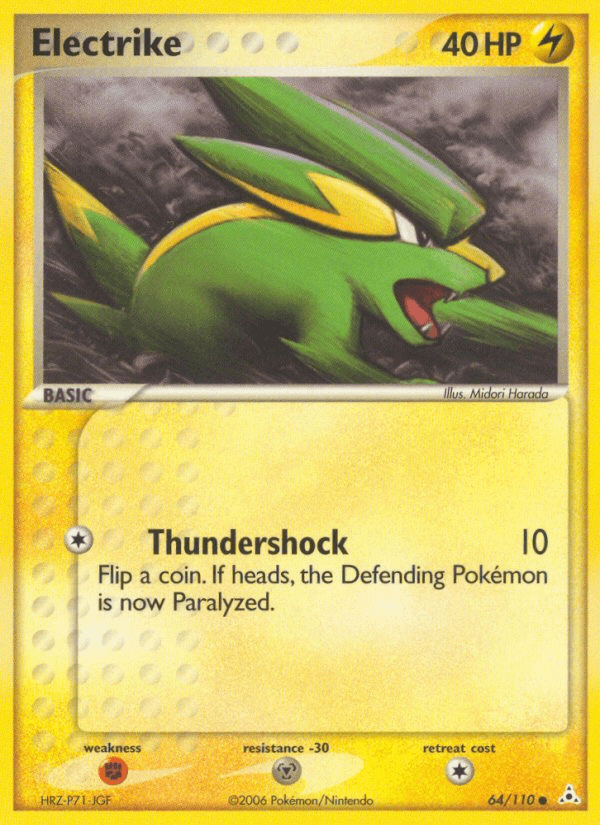Electrike, kortbilde fra pokemontcg.io