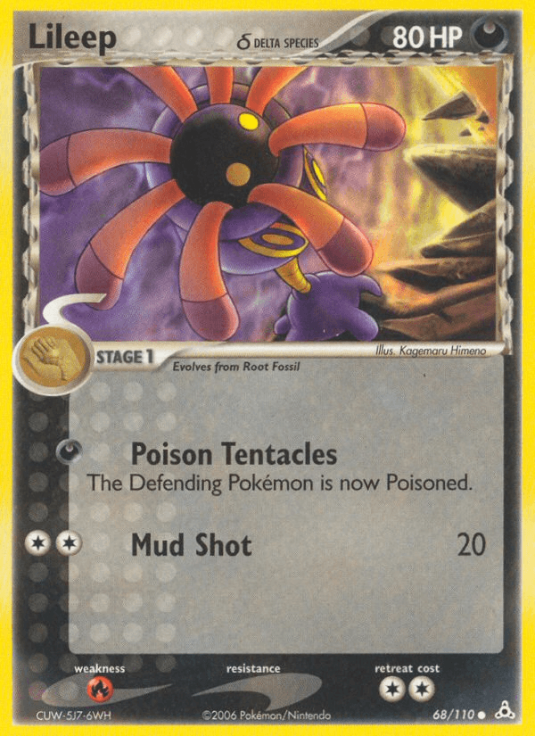 Lileep δ, kortbilde fra pokemontcg.io