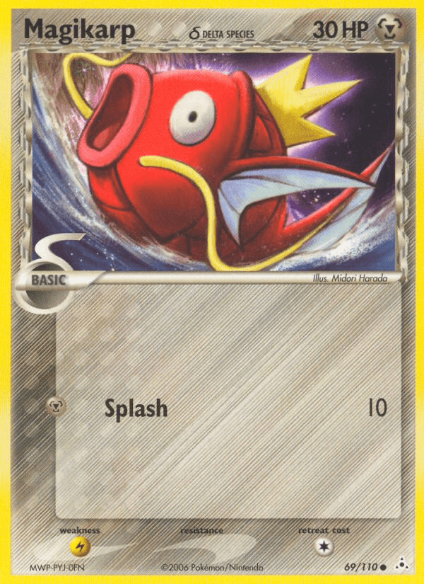 Magikarp δ, kortbilde fra pokemontcg.io