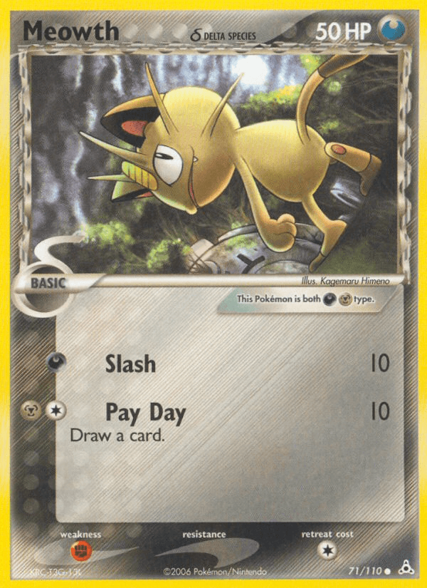 Meowth δ, kortbilde fra pokemontcg.io