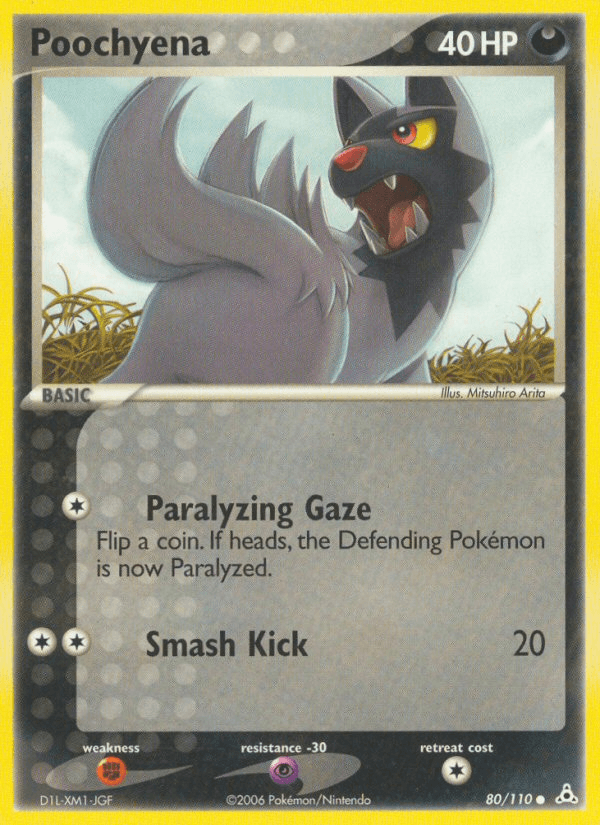 Poochyena, kortbilde fra pokemontcg.io