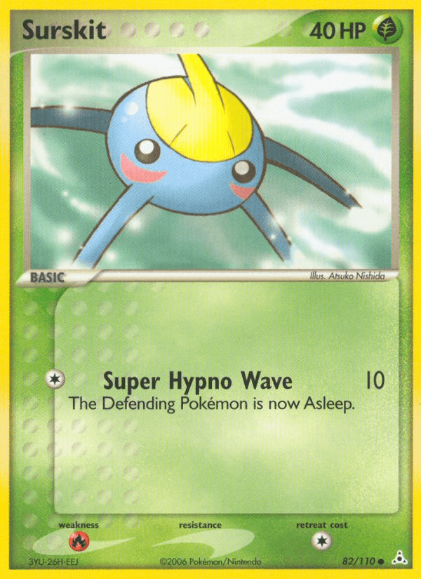 Surskit, kortbilde fra pokemontcg.io