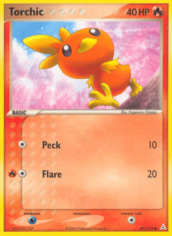 Torchic, kortbilde fra pokemontcg.io