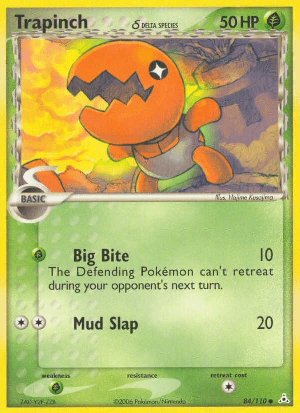 Trapinch δ, kortbilde fra pokemontcg.io