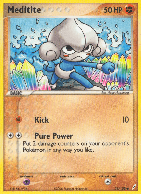 Meditite, kortbilde fra pokemontcg.io