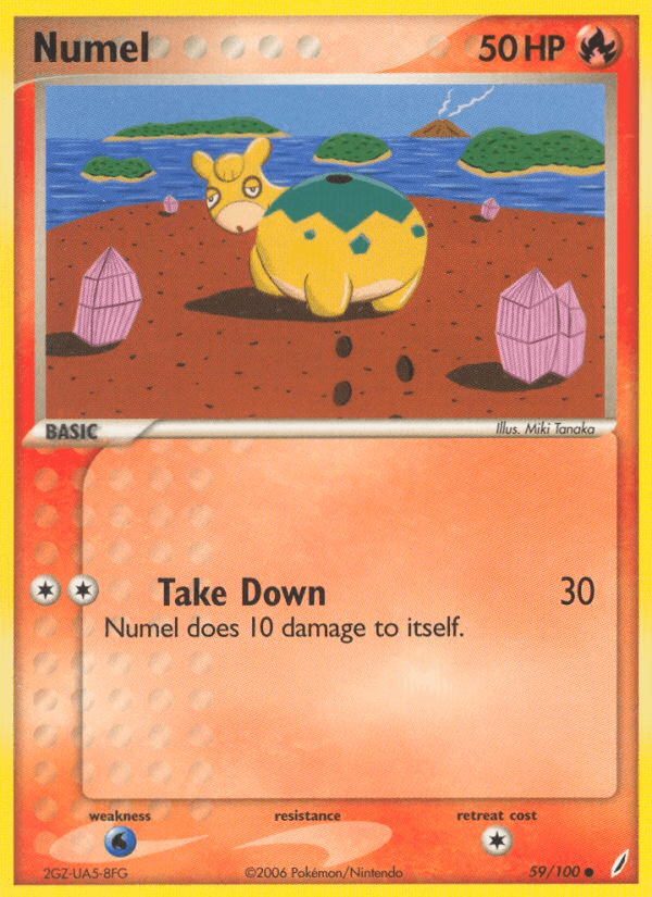 Numel, kortbilde fra pokemontcg.io