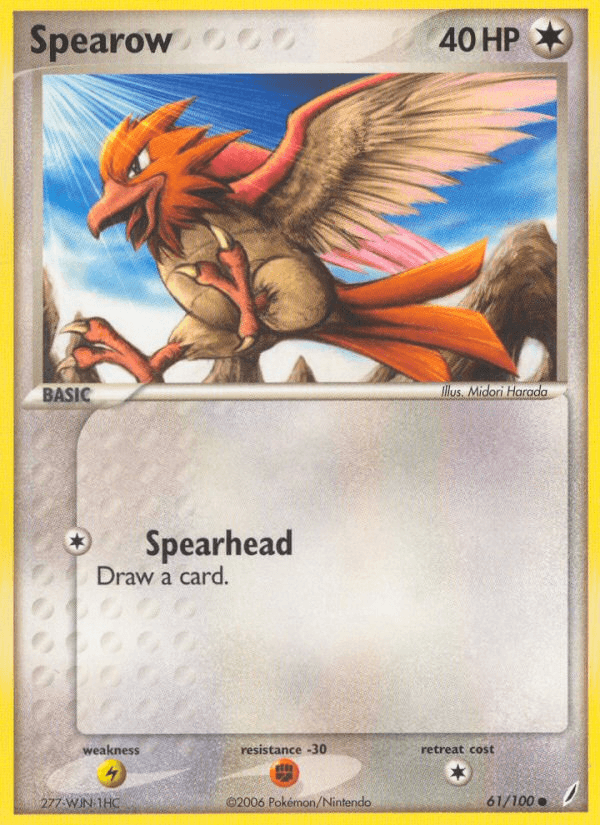 Spearow, kortbilde fra pokemontcg.io