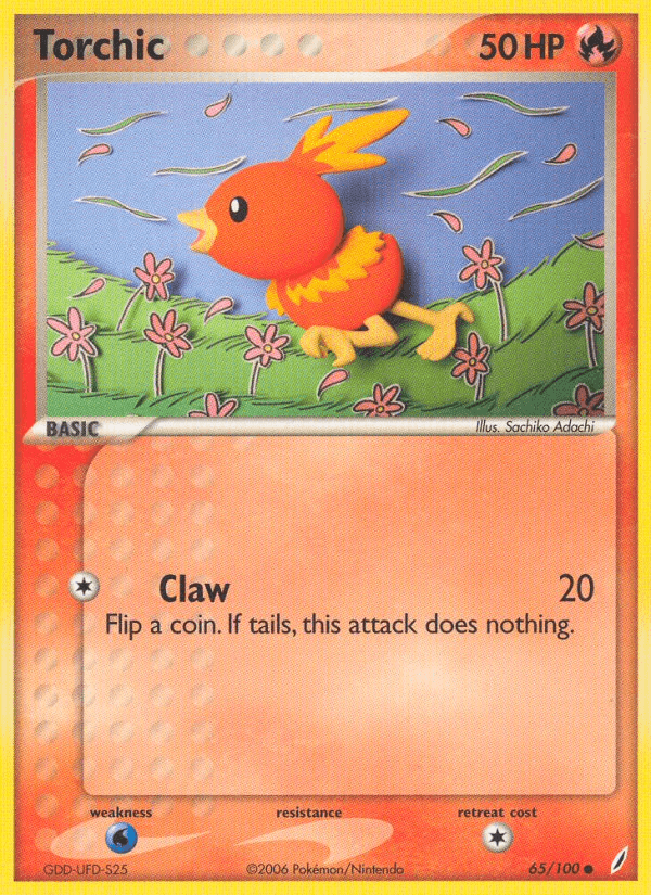 Torchic, kortbilde fra pokemontcg.io