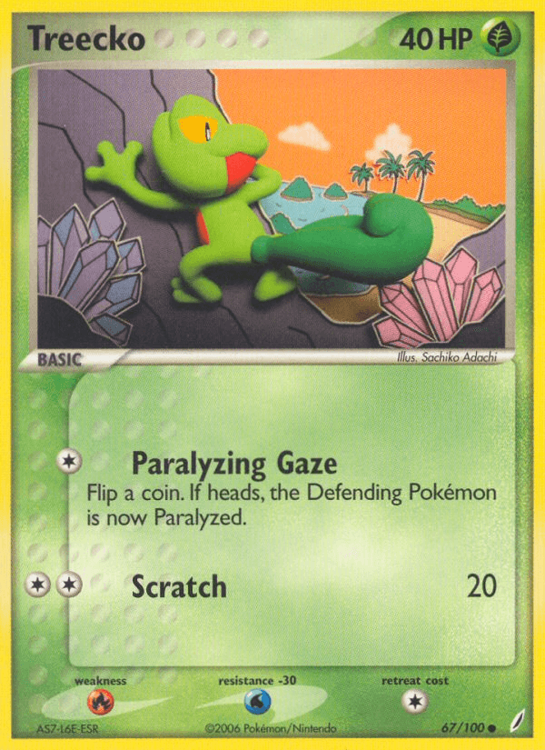 Treecko, kortbilde fra pokemontcg.io