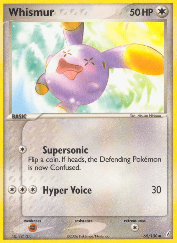 Whismur, kortbilde fra pokemontcg.io